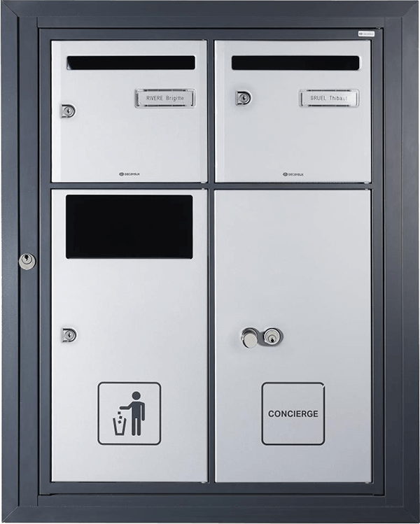 Boîtes aux lettres intérieures Marseille